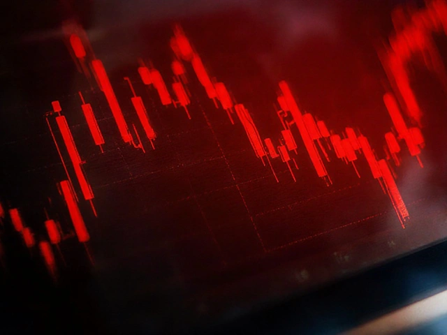 Sensex में 386 अंक गिरावट, Nifty 25,056 पर बंद – चौथे दिन का बाजार तनाव